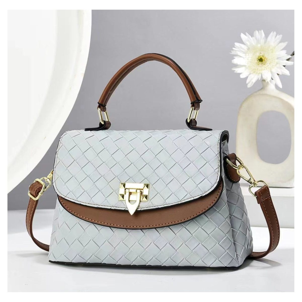 Stylish Crossbody Box Bag