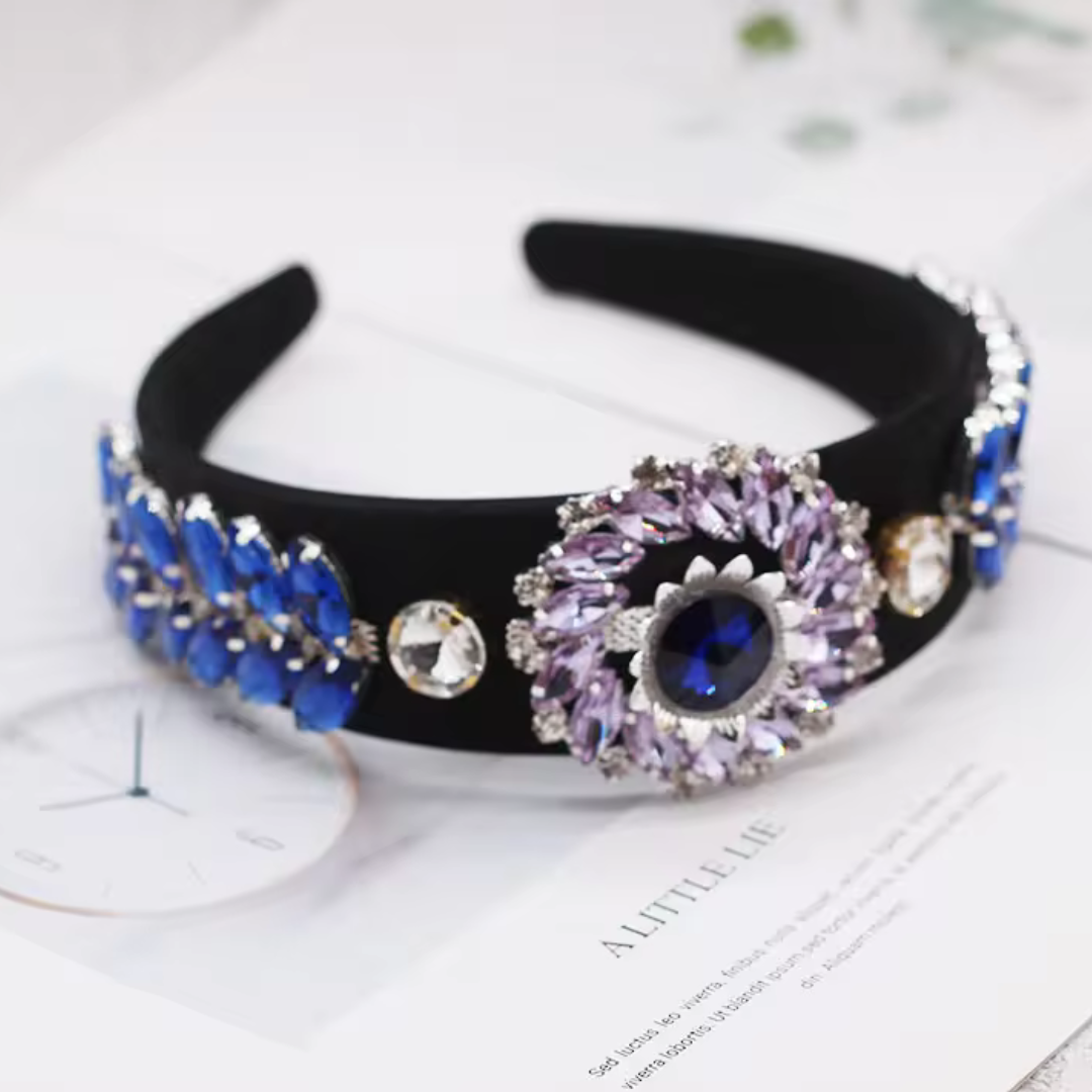 Jewelled Flower Headband