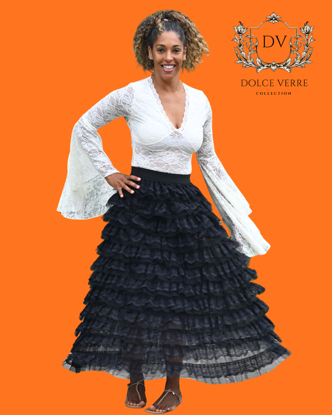 Tulle Skirt and Lace Top